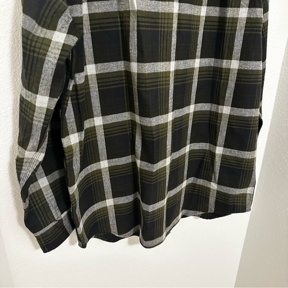 Carhartt Hubbard Flannel Shirt Long Sleeve Black Green Plaid Size Large Men’s - Picture 7 of 10